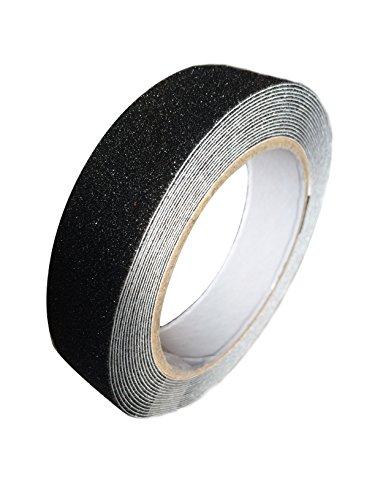 SGA-191 Anti-slip Tape Roll Type Outdoor Stairs 1.0 x 16.4 ft (25 mm) x 16.4 ft (5 m) (Black)