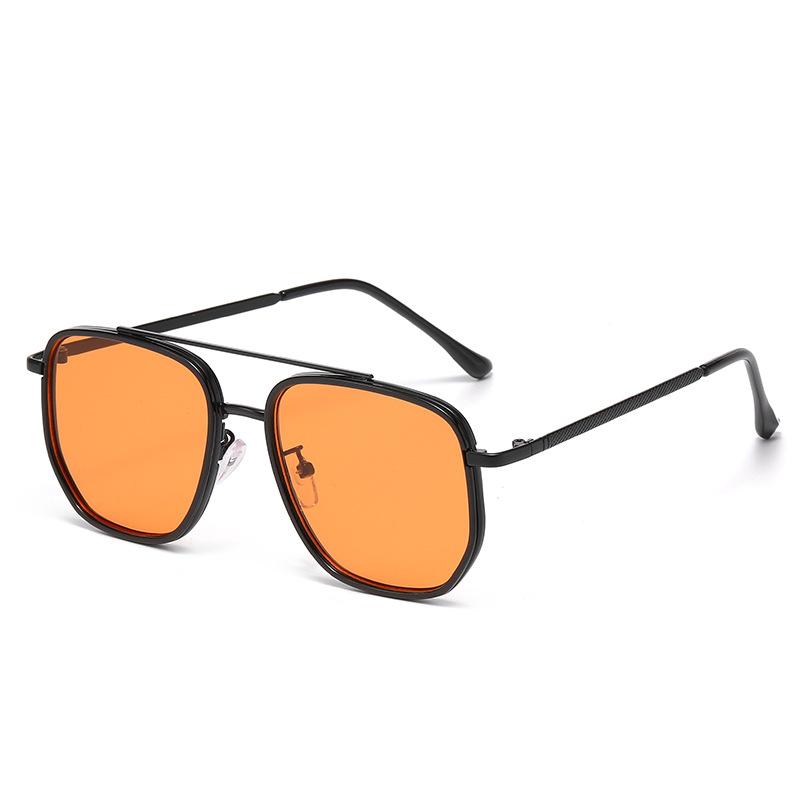 New Vintage Metal Frame Square Sunglasses Women Men Rectangle Sun Glasses Female Eyewear Sunglasses for Male Female Eyeglasses