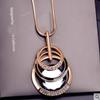 Personalized Geometric Irregular Long-style Sweater Chain - Elegant and Versatile Clothing Accessory Necklace