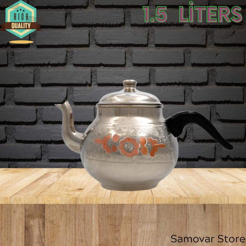 Copper Teapot Tea Tools Set Turkish Kettle Tea Ware Teaware Samovar Teapot Warmer Type for Tea For Tea Brewing Goods from Turkey