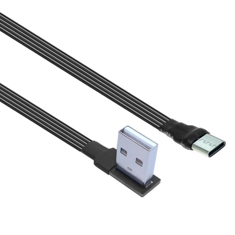 Very Thin USB Type C Female Converters Cord USB To Type C Adapters Upgrades for Electronics UAV Toy Gaming Consoles