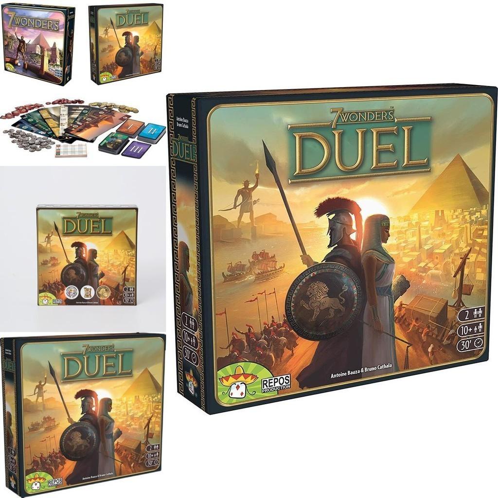 7 Wonders Duel Strategy Game For Supremacy Victory