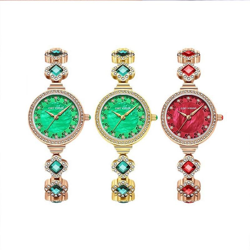 Light Luxury Waterproof Bracelet Quartz Lady Watch Fashion Diamond Set Small Exquisite Women's Watch