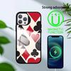 p-poker  Phone Case For iPhone17,16,15,14,13 Plus,Pro Max Magnetic For Magsafe Wireless Charging