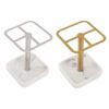 Silber Gold Zahnbürstenhalter Edelstahl Zahnbürsten Organizer Zahnpasta Halter Platzsparend