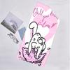 Simon'S Cat Fashion Beach Towel: Ideal for Summer Adventures Soft, absorbent and quick drying suitable for swimming and bathing