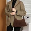 Frosted Texture Underarm Bag Vintage Genuine Leather Commuter Women's Bag 2025 New Single Shoulder Tote Bag Versatile Casual Women's Bag