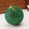 Weihnachtsbaum-Anhänger, einzigartiger runder, langlebiger Schaumstoffball, leuchtender bunter Ball, Weihnachtsbaum-Anhänger, Weihnachtsball, Party-Dekoration
