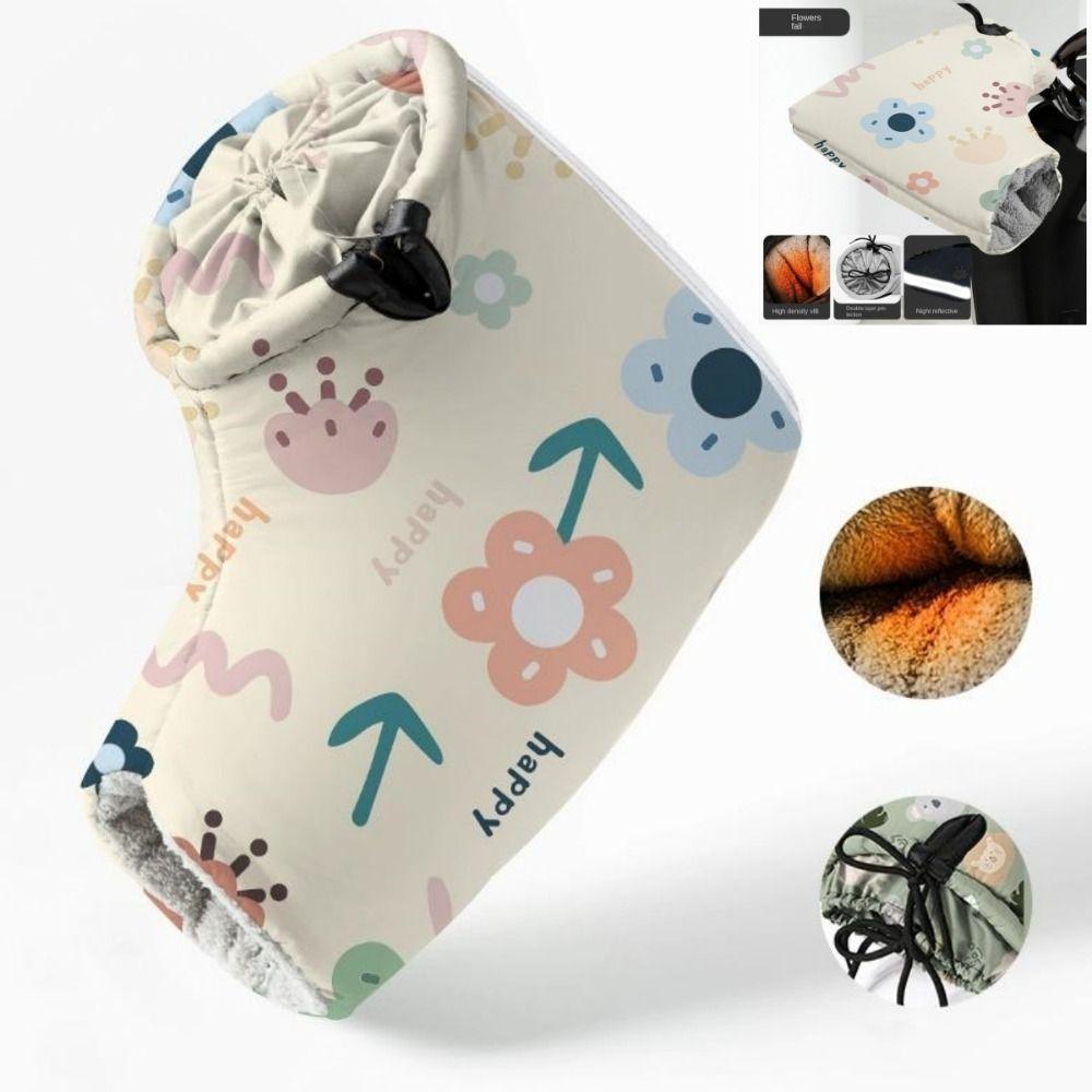 Winter Hand Protector Motorcycle Handlebar Gloves Windproof Hand Covers Warmers