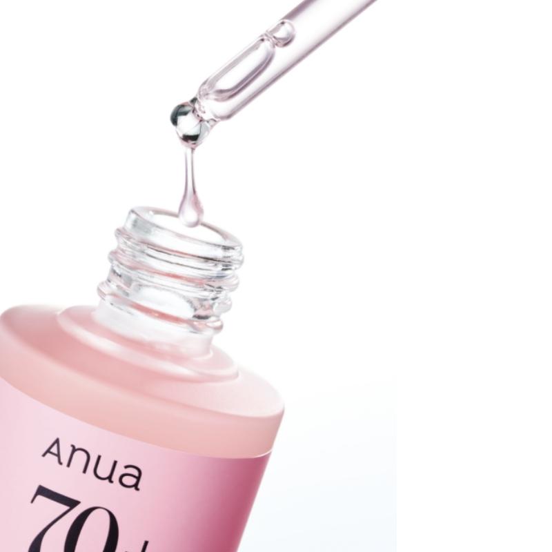 Anua Peach 70 Niacin Serum (30ml) | 70% Peach Extract & 5% Niacinamide | Korean Glass Skin Brightening & Pore Refining Serum