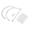 Cat Hanging Bed Soft Breathable Cat Hammock Detachable Pet Bed for 4 Seasons UniversalWhite