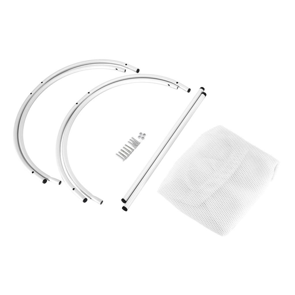 Katzen-Hängebett Weiche Atmungsaktive Katzen-Hängematte Abnehmbares Haustierbett für 4 Jahreszeiten UniversalWeiß