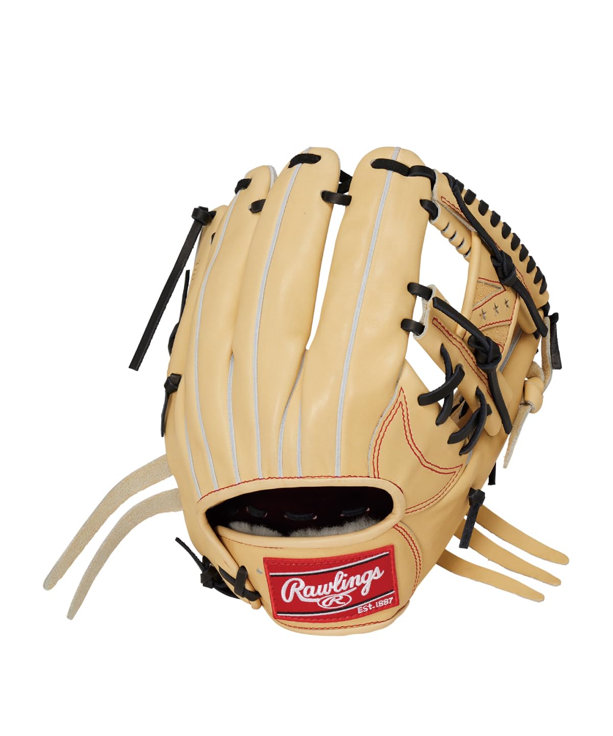 Rawlings PRO PREFERRED Infield Glove for Adults Size Camel throw on the left (Hardball), 11.25, GH3PRN62, Color. Right-handed (worn hand)