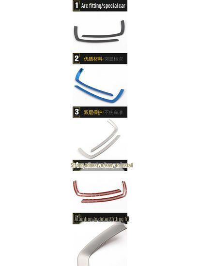 Song MAX Front Door Stainless Steel Anti-Scratch Trim Strip
