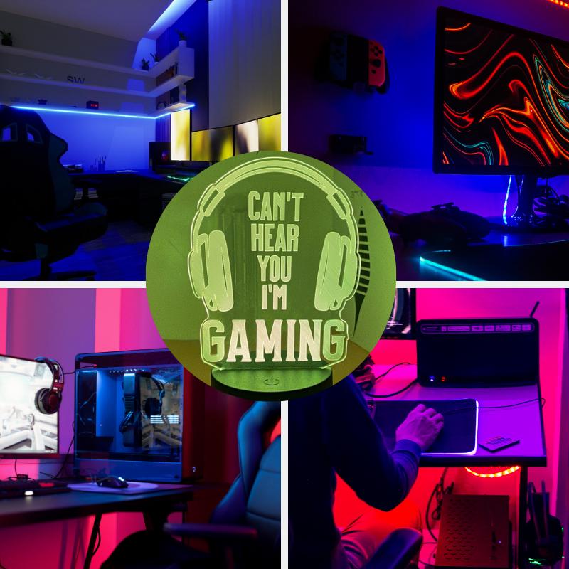 USB With cable touch 7 colors 3d night light restaurant bar illusion desktop music acrylic decorative bedside small table lamps