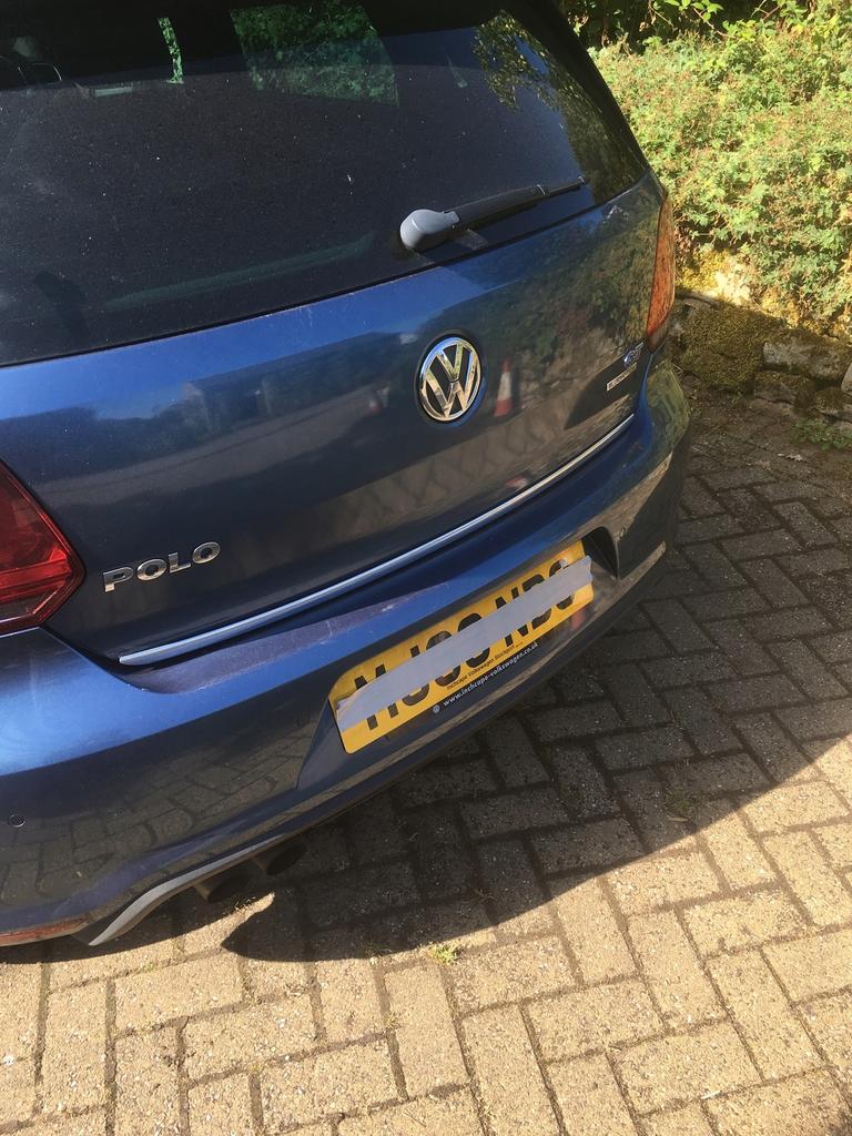 VW POLO 5 V - CHROME STRIP Chrome Tailgate Tuning