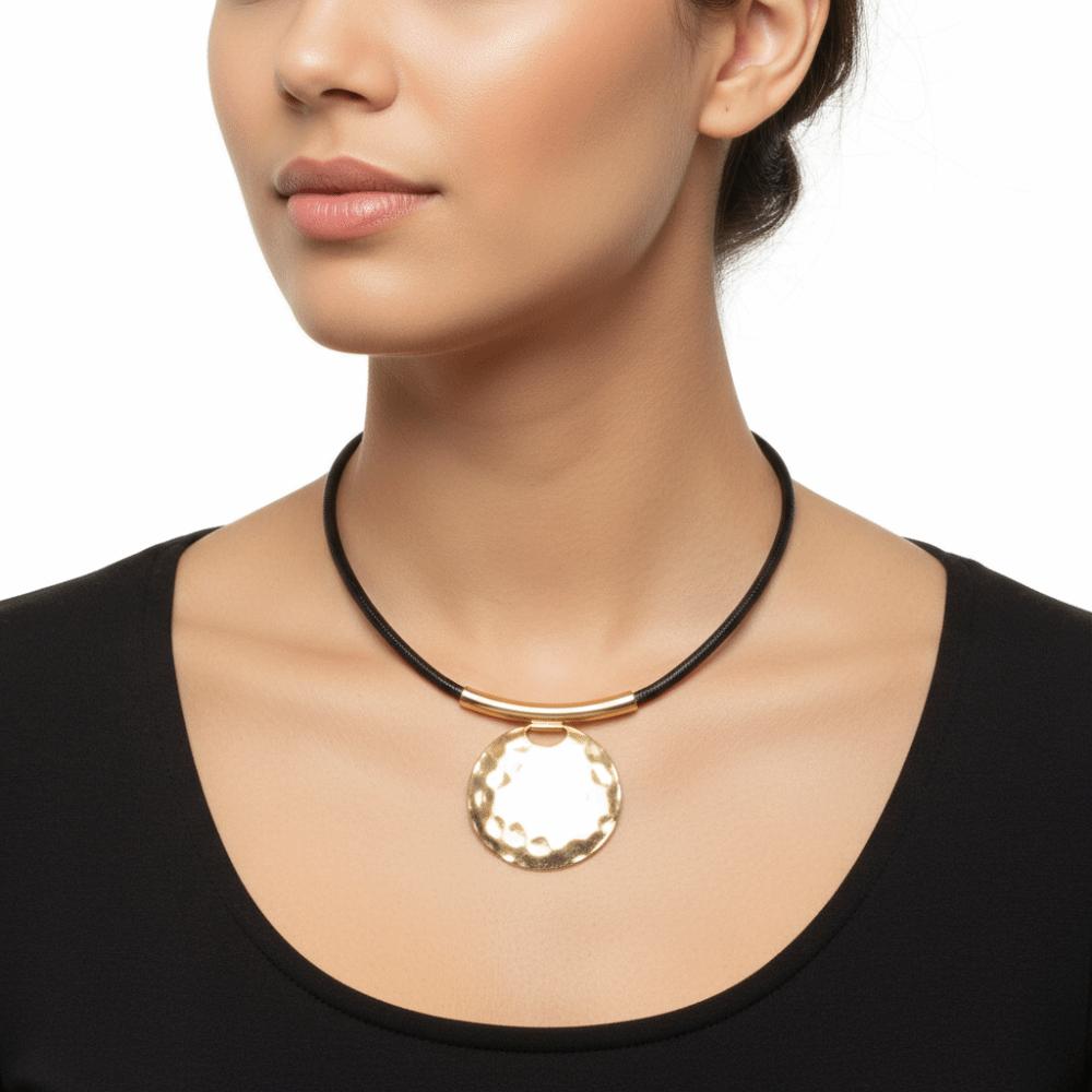 Unique Circular Necklace Large Necklace Chain Choker New Style Necklace Pendant  Fashion Jewelry