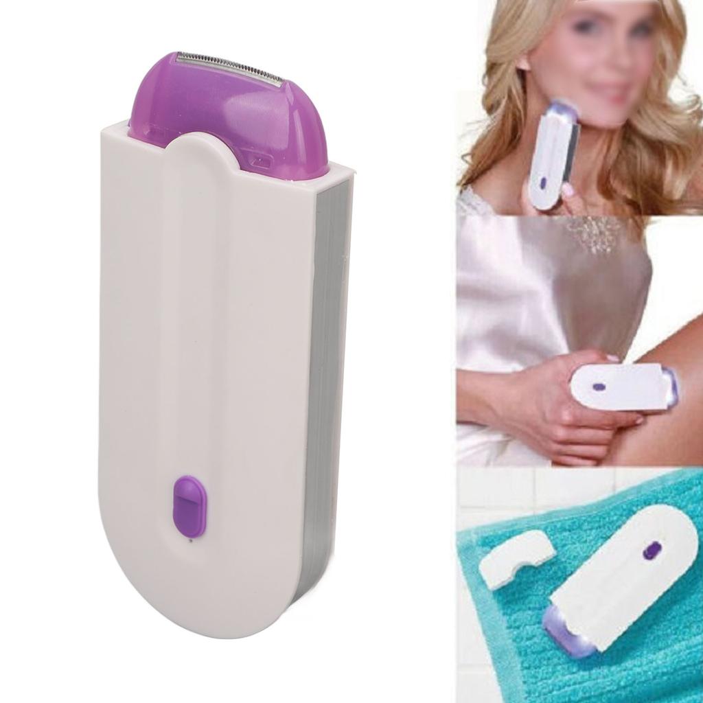 Electric Hair Removal Machine Blue Indicator Light Sensing Waterproof Floating Net Hair Trimmer