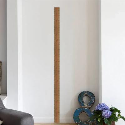 Kreativer Lineal Höhenmesser Wandaufkleber Für Kindergarten Kinderzimmer Heimkunst Pvc Aufkleber Dekoration DIY Wachstumstabelle Wandbild