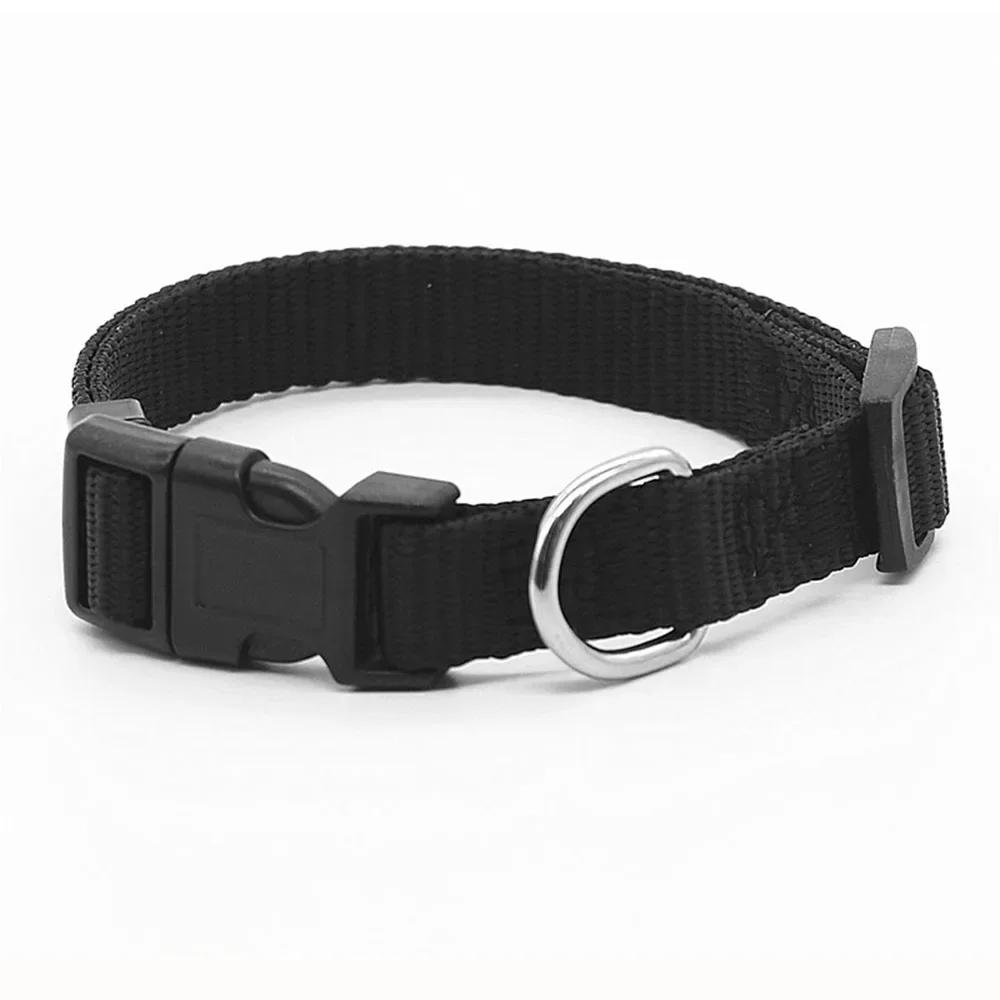 Adjustable Pet Dog Collar Nylon Dog Collars Classic For Puppy Small Medium And Large Dogs Soft Comfortable Pet Training Collar