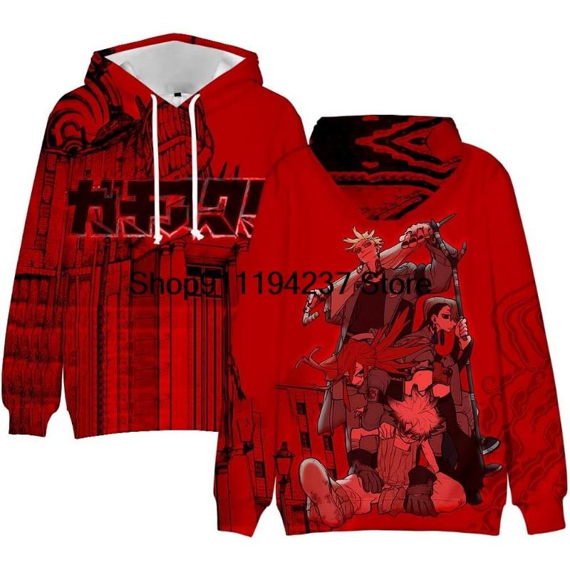 Gachiakuta Anime Hoodie 2025 New Manga Long Sleeve Streetwear Women Men Hooded Sweatshirt 3D Clothes