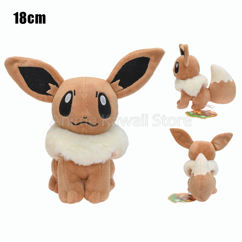 Kawaii Mimikyu Eevee Peluche Giocattolo Peluche Pokemon Evoluzione Umbreon Flareon Jolteon Glaceon Vaporeon Sylveon Espeon Bambole Peluche