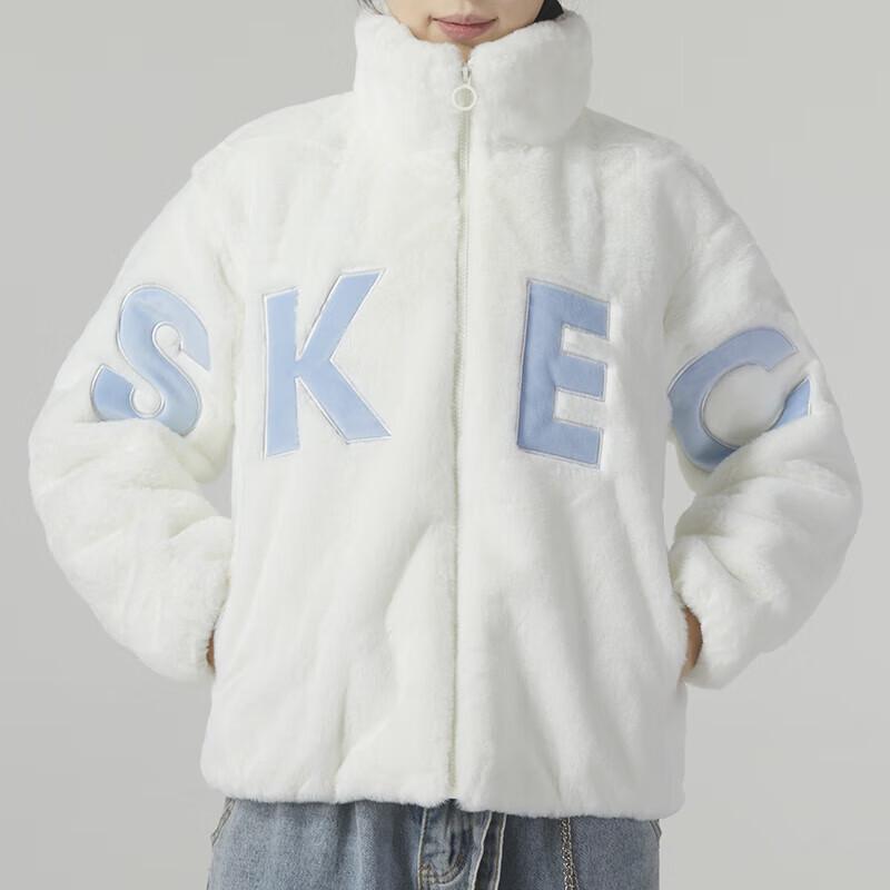 Skechers Women s Stand-Collar Fleece Jacket L