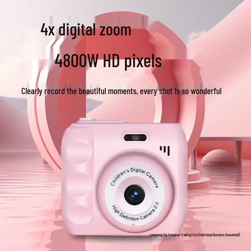 Cute HD Dual Camera for Students: Digital Polaroid Capable of Photos and Mobile Transfer