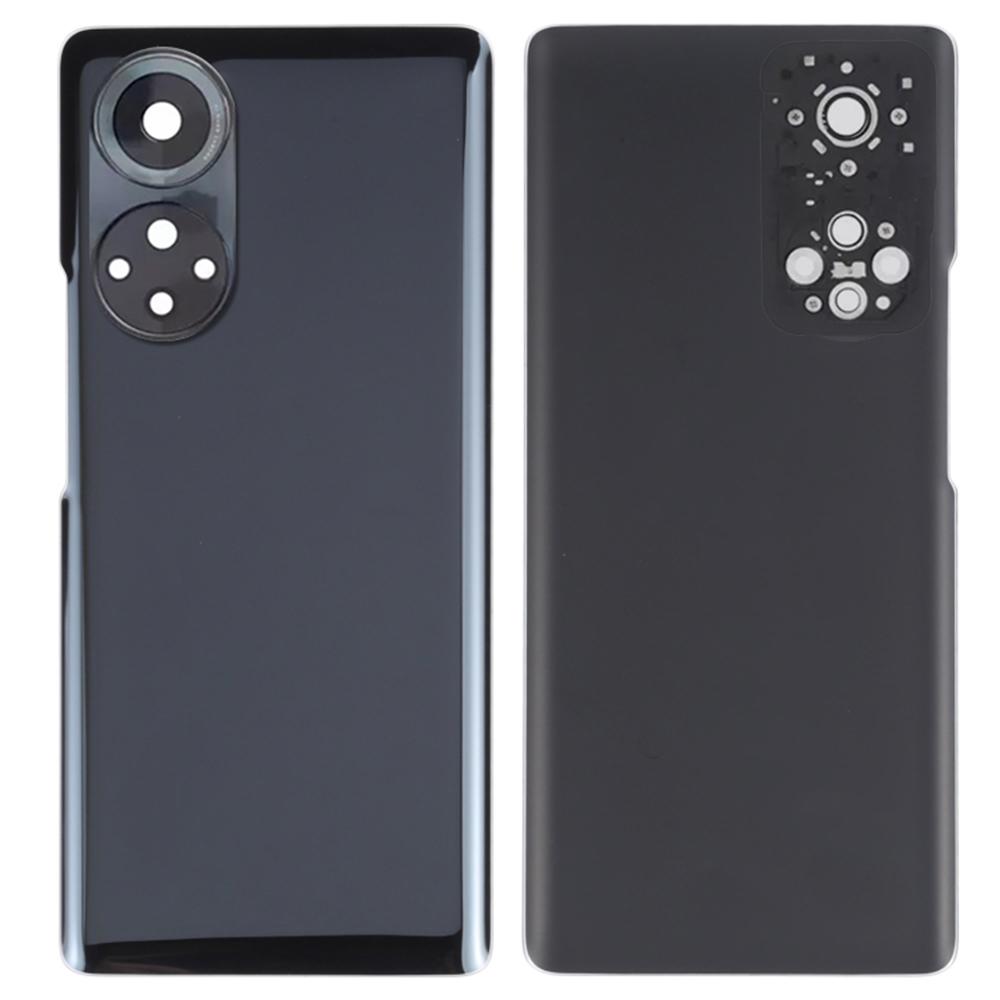 

For Honor 50 Housing Battery Door Back Cover with Camera Ring Cover Phone Parts (without Logo) Black