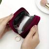 Lipstick Storage Bag Mini Portable Waterproof Cosmetic Storage Bag with Handle Makeup Bag