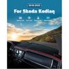 For Skoda Kodiaq 2016 2017 2018 2019 2020 2021 2022 Car Dashboard Sunshade Mat Anti-Glare Pad Heat Insulation Non-Slip Cover
