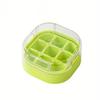 9 Grids Ice Maker Ice Cube Tray With Lid NO TOUCH Silicone Ice Cube Cup For Fridge NO SPILL Ice Mold For Freezer Water Bottle