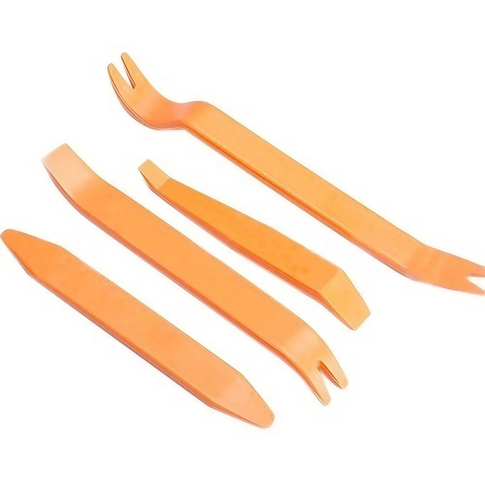 

Cool Auto Car Radio Door Clip Panel Trim Dash Audio Removal Installer Pry Tool оранжевый