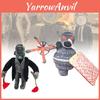 Adorable Skibidi Toilet Plush Toy Soft Crystal Velvet Stuffed Animal Doll Pp Cotton