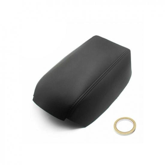 Car Center Console Armrest Box Cover Leather for Honda Civic 8th Gen Sedan 06-11