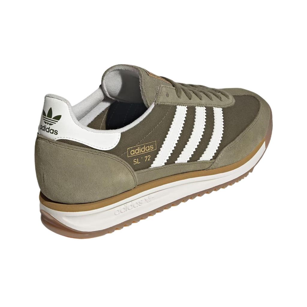 Adidas Originals Sl 72 Rs Comfortable Versatile Lifestyle Casual Shoes Unisex Casual Shoes Dark-Green JR8769