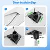 Starlink Gen3 V3 Standard Dish, Pipe Adapter For Starlink Gen 3 Roof Pole Mount Wall Stand Round Mounting Kit Accessories