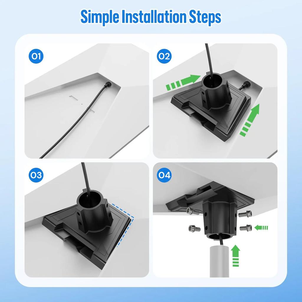 Starlink Gen3 V3 Standard Dish, Pipe Adapter For Starlink Gen 3 Roof Pole Mount Wall Stand Round Mounting Kit Accessories