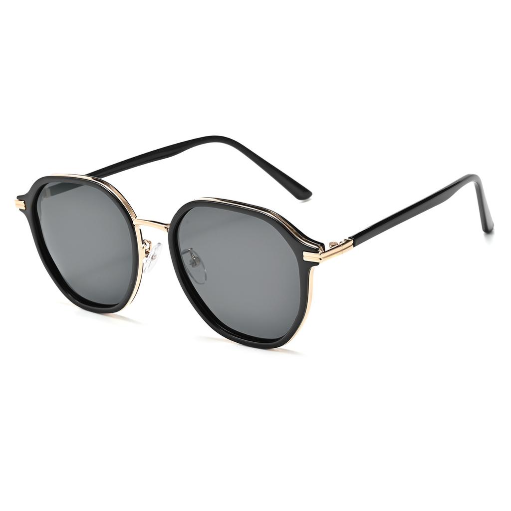 Women'S Polarized Sunglasses, Fashionable Retro Sunglasses, Men'S Trendy, Uv-Proof Driving Sunglasses
