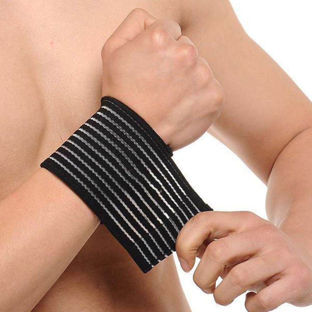 Black Nude White Grey Wristband Elastic Hand Wrap Bandage New Wrist Support  Gym Support