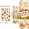 Adorable Fall Themed Cartoon Puzzle Stickers For Kids Creative Diy Fun Activities