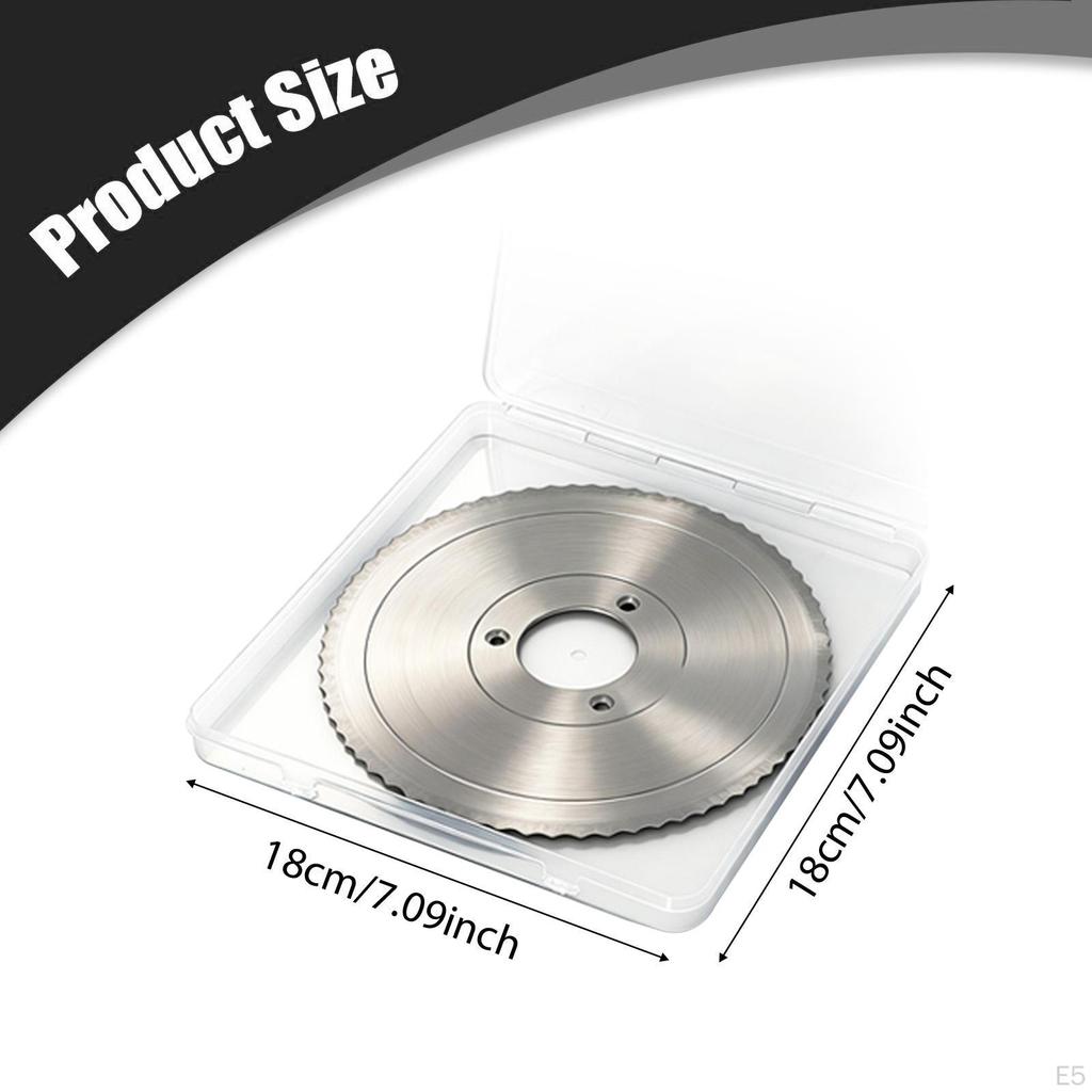 Manual Bread Slicer Blade Food Attachment Crispy Baking Easy Clean 1Pc