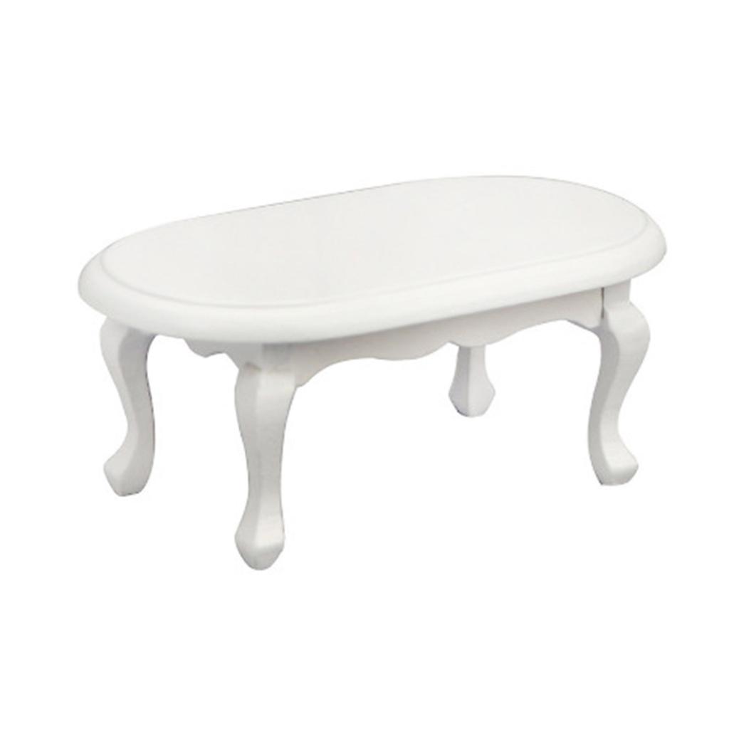 1:12 Dollhouse Miniature Furniture Coffee Table Dollhouse Living Room Decoration Model Tea Table Dollhouse Accessories