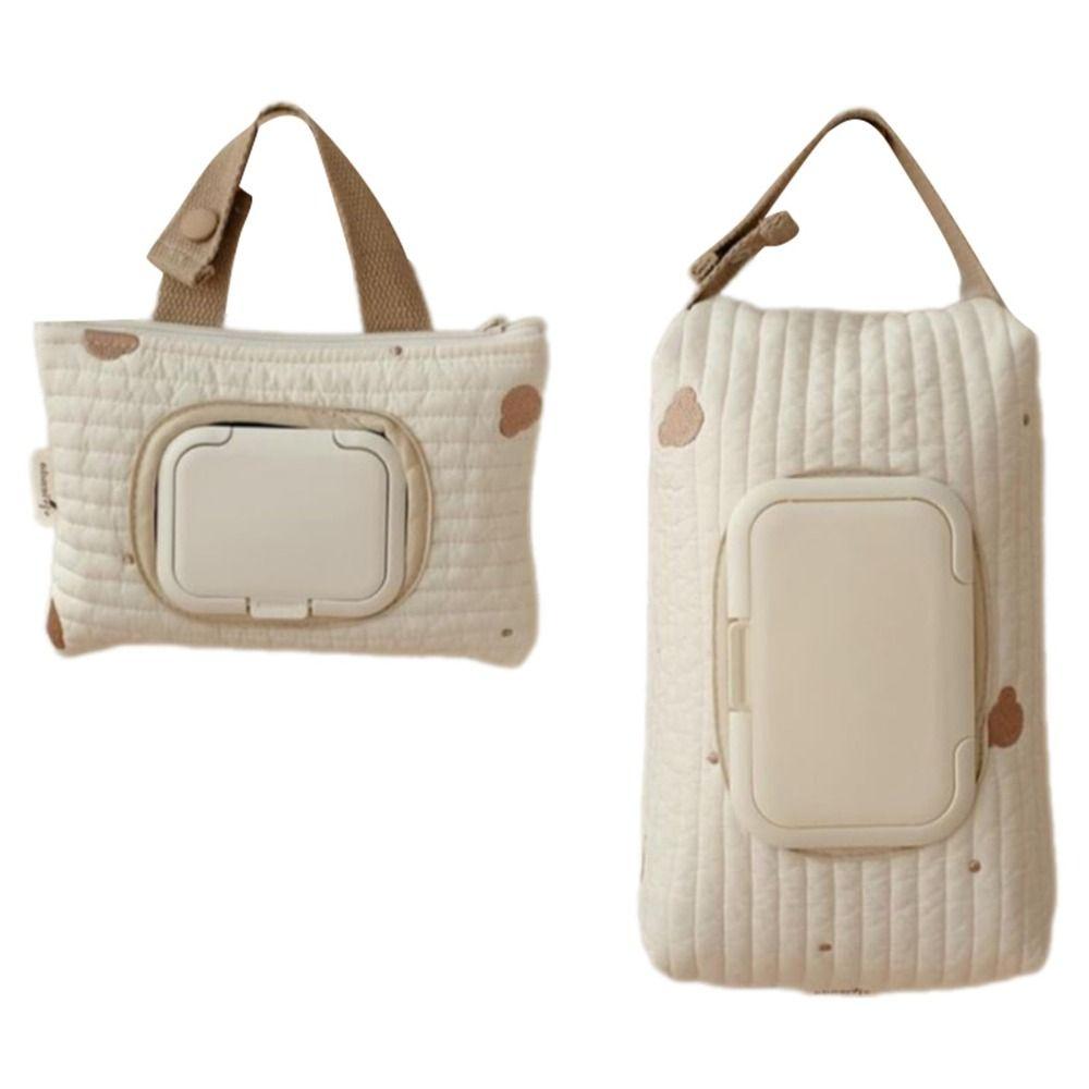 Cartoon Wet Wipes Case Modern Simplicity Hanging Storage Box Removable Napkin Holder Car Interior