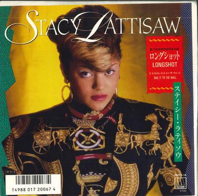 7inch Record STACY LATTISAW - Longshot / Nail To The Wall RMTS14PROMO MOTOWN 1986 Japan Soul/Funk Used
