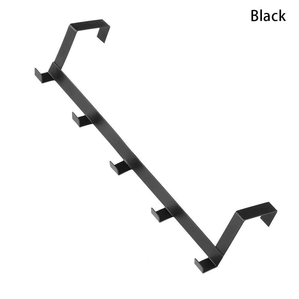 Household Metal Organizer Hanging Shelf Hanger Storage Rack Over-The-Door Hook