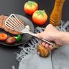 Slotted Fish Turner Stainless Steel Thick Polished Cooking Shovel Multi-functional Ergonomic Steak Spatula Restaurant