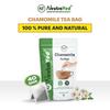 NeutraVed Chamomile Tea - 40 Tea Bags | Chamomile Tea Bags | Made with Camomile Flower | Reusable Zipper Pouch | Herbal Tea Pack of 40 Bags