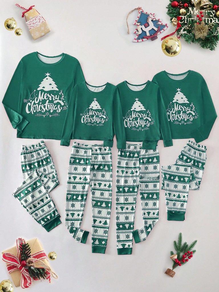 Christmas Family Sleepwear: Parent-Child Matching Pajamas