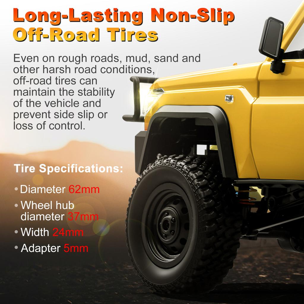 Remote Control Truck Crane, 1:12 Scale 4WD Remote Control Crawler, 2.4Ghz Off Road Toy Pickup Truck with Lights, All